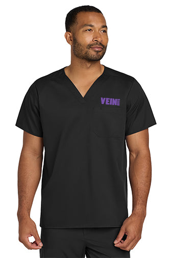 Vein Guys | Wink® Unisex WorkFlex Chest Pocket V-Neck Top (WW3160)