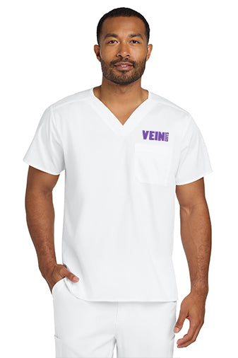 Vein Guys | Wink® Unisex WorkFlex Chest Pocket V-Neck Top (WW3160)