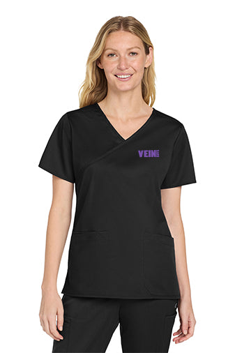 Vein Guys | Wink® Women’s WorkFlex™ Mock Wrap Top (WW4760)