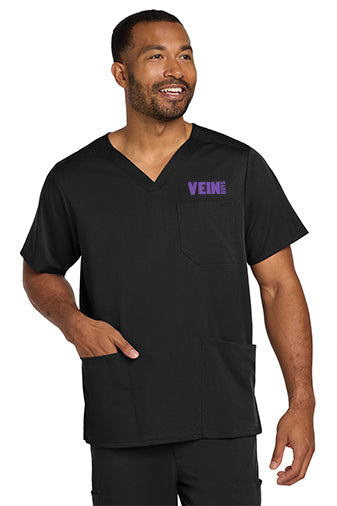 Vein Guys | Wink® Men's Premiere Flex™ V-Neck Top (WW5068)