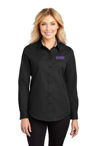Vein Guys | Port Authority® Ladies Long Sleeve Easy Care Shirt (L608)