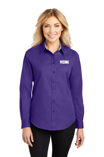 Vein Guys | Port Authority® Ladies Long Sleeve Easy Care Shirt (L608)