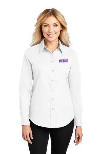 Vein Guys | Port Authority® Ladies Long Sleeve Easy Care Shirt (L608)