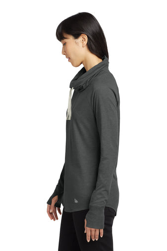 SVA-New Era ® Women's Sueded Cotton Blend Cowl Tee (LNEA123)