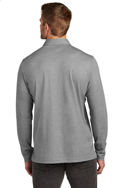 TravisMathew Oceanside Heather Long Sleeve Polo (TM1MZ343)