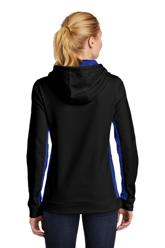 Miami Gamblers - Sport-Tek® Ladies Sport-Wick® Fleece Colorblock Hooded Pullover (LST235)