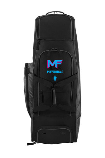 Miami Fire New Era ® Shutout Wheeled Bat Bag (NEB701)