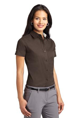 Somerset Dade: Port Authority® Ladies Short Sleeve Easy Care Shirt. (L508)