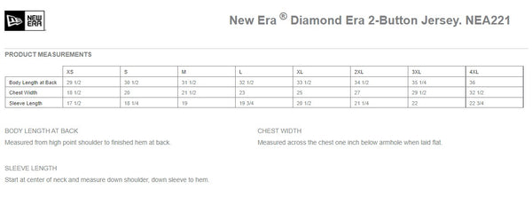 Miami Gamblers - New Era® Diamond Era 2-Button Jersey (NEA221)