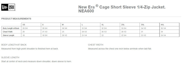 Miami Gamblers - New Era® Cage Short Sleeve 1/4-Zip Jacket (NEA600)