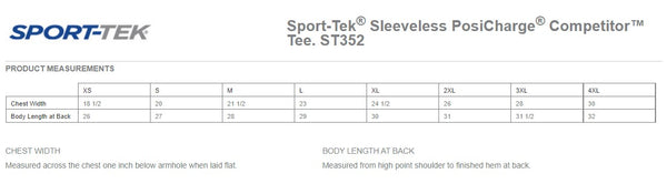 Maimi Gamblers - Sport-Tek® Sleeveless PosiCharge® Competitor™ Tee (ST352)